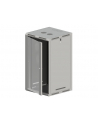 Szafy A-LAN SW-21U-600-600-N-DSJ-OP-RP-B-S (21U; 1035mm / 570mm / 600 mm; stojąca  wisząca; Szklane; 19''; kolor szary) - nr 2