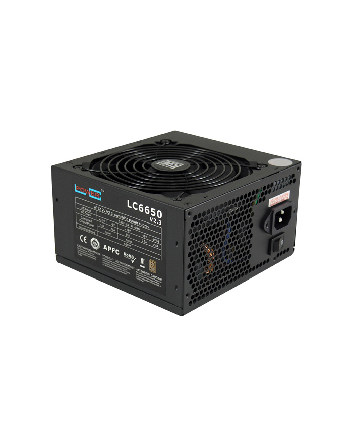 Zasilacz LC-POWER  LC6650 V2.3 (650 W; Aktywne; 120 mm) główny