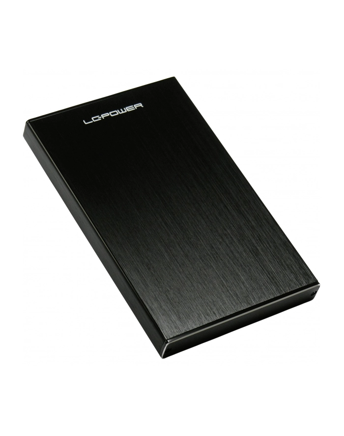 Obudowa do dysku LC-POWER  LC-25U3-Becrux-C1 (2.5 ; USB 3.1; Aluminium; kolor czarny) główny