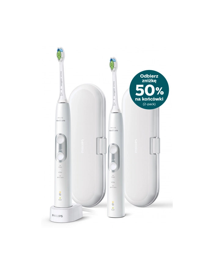 Szczoteczki do zębów Philips HX6877/34 (soniczna; kolor biały) główny
