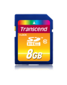 Pamięć SECURE DIGITAL TRANSCEND SDHC10 Card 8GB TS8GSDHC10 Class 10 - nr 25