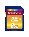 Pamięć SECURE DIGITAL TRANSCEND SDHC10 Card 8GB TS8GSDHC10 Class 10 - nr 30