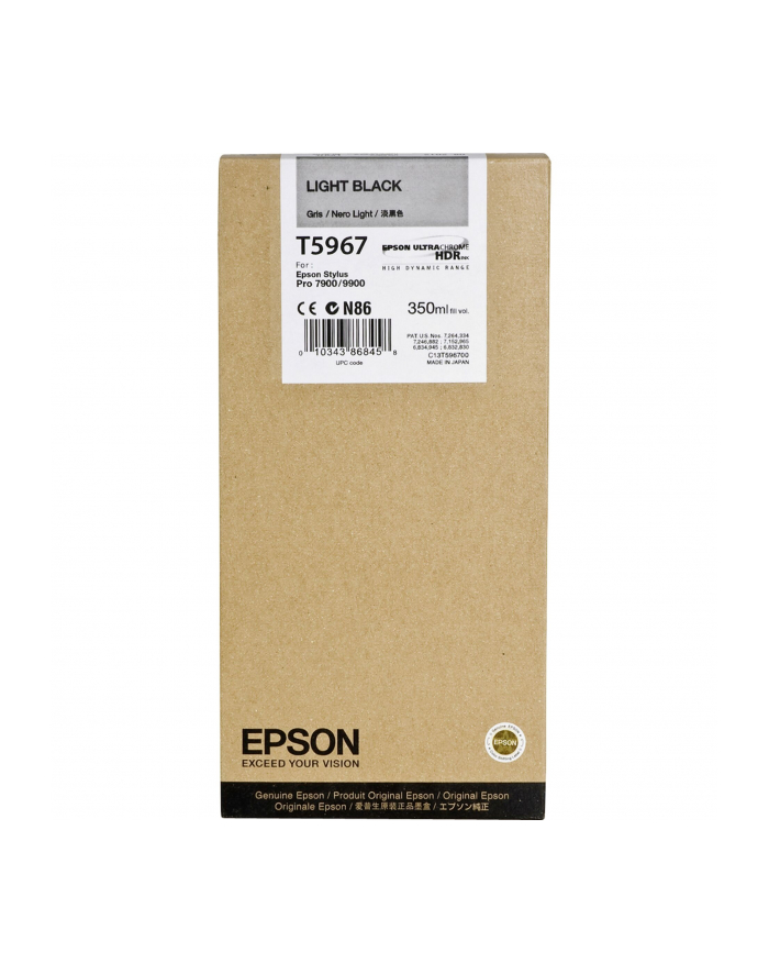 Wkład atramentowy Epson Czarny Stylus do  7900/9900 - light (350ml) główny