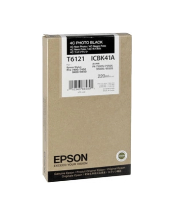 Wkład atramentowy Epson Czarny Stylus do 7400/7450/9400/9450 - photo black (220ml)
