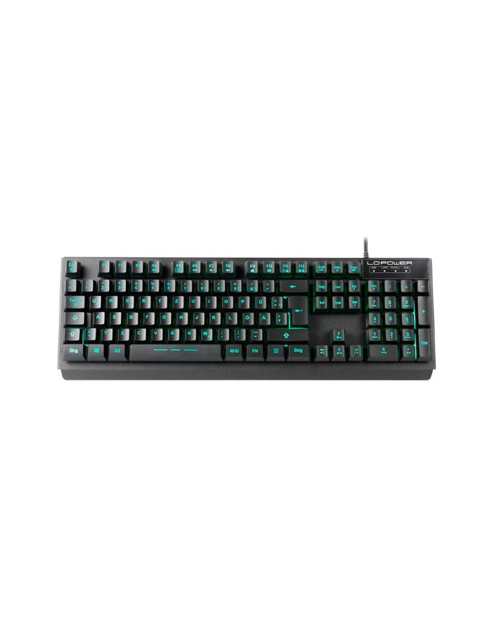 Klawiatura LC-POWER  LC-KEY-4B (mechaniczna; USB 2.0; (DE); kolor czarny) główny