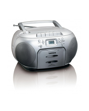 Radioodtwarzacz CD LENCO SCD 420 (kolor srebrny)