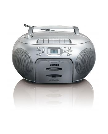 Radioodtwarzacz CD LENCO SCD 420 (kolor srebrny)