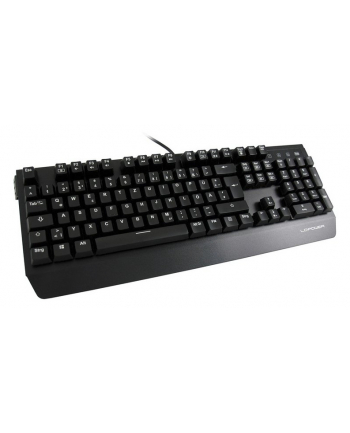 Klawiatura LC-POWER LC-KEY-MECH-1 (mechaniczna; USB 2.0; (US); kolor czarny)