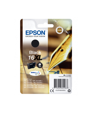 Tusz Epson C13T16314022 (oryginał 16XL; 12.9 ml; czarny)