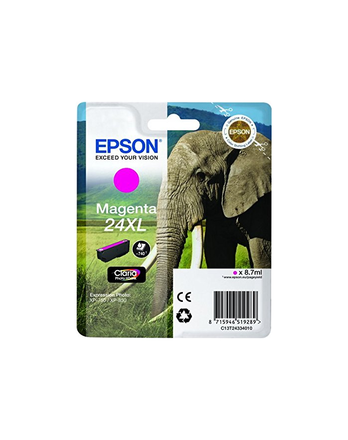 Tusz Epson C13T24334012 (oryginał T2433; 8.7 ml; czerwony) główny