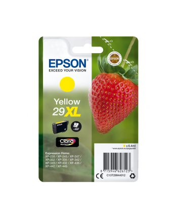 Tusz Epson C13T29944010 (oryginał T2994; 6.4 ml; żółty)
