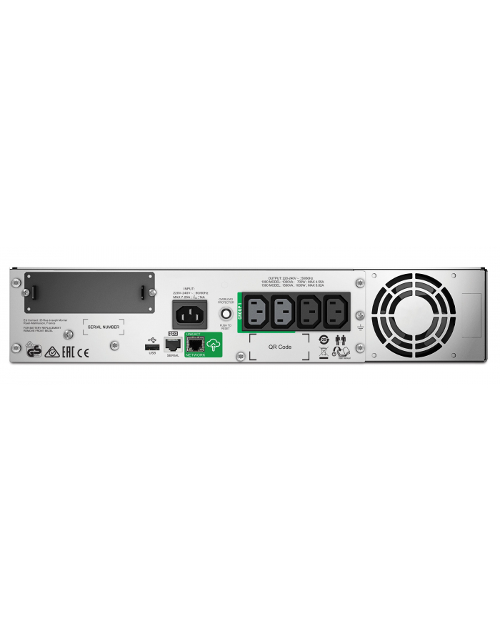 Zasilacz awaryjny UPS APC SMT1500RMI2UC (Rack; 1500VA) główny