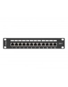 Patch panel Lanberg PPF6-9012-B (1U; 10 ; kat. 6; FTP; 12xRJ-45) - nr 9