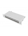 Patch panel Lanberg PPF6-9012-S (1U; 10 ; kat. 6; FTP; 12xRJ-45) - nr 11