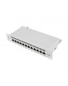 Patch panel Lanberg PPF6-9012-S (1U; 10 ; kat. 6; FTP; 12xRJ-45) - nr 9