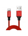 Kabel Baseus Yiven CALYW-A09 (USB 2.0 - Lightning ; 1 8m; kolor czerwony) - nr 16