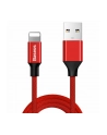 Kabel Baseus Yiven CALYW-A09 (USB 2.0 - Lightning ; 1 8m; kolor czerwony) - nr 7