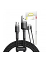 Kabel Baseus cafule CAMKLF-BG1 (USB M - Micro USB M; 1m; Szaro-czarny) - nr 15