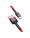 Kabel Baseus Cafule CATKLF-B09 (USB 2.0 - USB typu C ; 1m; kolor czerwony) - nr 7