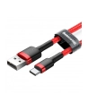 Kabel Baseus Cafule CATKLF-C09 (USB 2.0 - USB typu C ; 2m; kolor czarno-czerwony) - nr 4