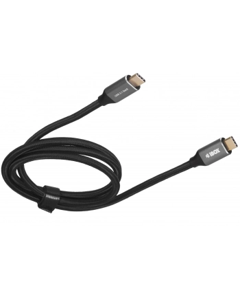 Kabel IBOX IKUMTC31G2 (USB - USB 3.0 Typu C ; 1m; kolor czarny) nr 2