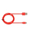 Kabel IBOX IKUMTCR (USB 2.0 typu A - USB typu C ; 1m; kolor czerwony) - nr 4