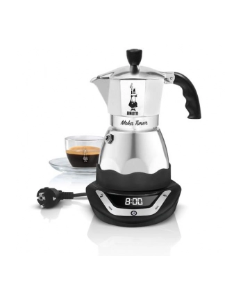 Kawiarka elektryczna BIALETTI Moka Timer (365 W; kolor srebrny) nr 2