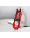 Kabel Baseus cafule CAMKLF-B09 (USB M - Micro USB M; 1m; kolor czerwony) - nr 1