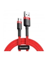 Kabel Baseus cafule CAMKLF-B09 (USB M - Micro USB M; 1m; kolor czerwony) - nr 5