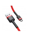 Kabel Baseus cafule CAMKLF-B09 (USB M - Micro USB M; 1m; kolor czerwony) - nr 8