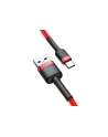 Kabel Baseus Cafule CATKLF-A09 (USB 2.0 - USB typu C ; 0 50m; kolor czerwony) - nr 23