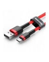 Kabel Baseus Cafule CATKLF-A09 (USB 2.0 - USB typu C ; 0 50m; kolor czerwony) - nr 4