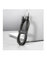 Kabel Baseus Cafule CATKLF-BG1 (USB 2.0 - USB typu C ; 1m; Szaro-czarny) - nr 2