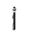 Listwa Przeciwprzepięciowa Activejet COMBO/12gn/3m/cz (12 x UTE; 10 A; 3m; kolor czarny) - nr 1
