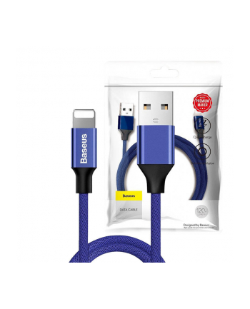 Kabel Baseus Yiven CALYW-13 (USB 2.0 - Lightning ; 1 2m; kolor niebieski)