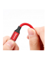 Kabel Baseus Yiven CALYW-A09 (USB 2.0 - Lightning ; 1 8m; kolor czerwony) - nr 11