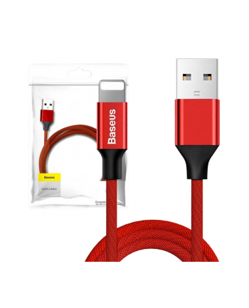Kabel Baseus Yiven CALYW-A09 (USB 2.0 - Lightning ; 1 8m; kolor czerwony)