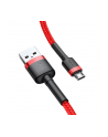 Kabel Baseus cafule CAMKLF-B09 (USB M - Micro USB M; 1m; kolor czerwony) - nr 8
