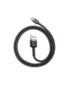 Kabel Baseus cafule CAMKLF-BG1 (USB M - Micro USB M; 1m; Szaro-czarny) - nr 10