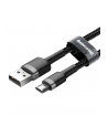 Kabel Baseus cafule CAMKLF-BG1 (USB M - Micro USB M; 1m; Szaro-czarny) - nr 9