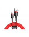 Kabel Baseus cafule CAMKLF-C09 (USB M - Micro USB M; 2m; kolor czerwony) - nr 10