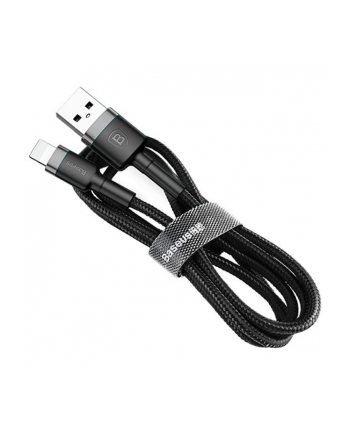 Kabel Baseus cafule CAMKLF-CG1 (USB M - Micro USB M; 2m; Szaro-czarny)