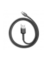 Kabel Baseus cafule CAMKLF-CG1 (USB M - Micro USB M; 2m; Szaro-czarny) - nr 7