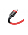 Kabel Baseus Cafule CATKLF-A09 (USB 2.0 - USB typu C ; 0 50m; kolor czerwony) - nr 19