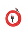 Kabel Baseus Cafule CATKLF-B09 (USB 2.0 - USB typu C ; 1m; kolor czerwony) - nr 13