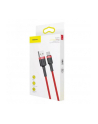 Kabel Baseus Cafule CATKLF-B09 (USB 2.0 - USB typu C ; 1m; kolor czerwony) - nr 15