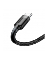 Kabel Baseus Cafule CATKLF-BG1 (USB 2.0 - USB typu C ; 1m; Szaro-czarny) - nr 13