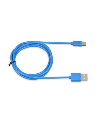 Kabel IBOX IKUMTCB (USB 2.0 typu A - USB typu C ; 1m; kolor niebieski)