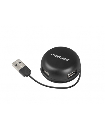 Hub NATEC Bumblebee NHU-1330 (4x USB 2.0; kolor czarny)