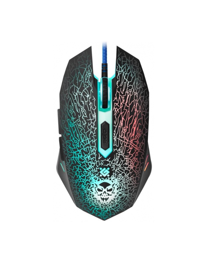 Zestaw mysz + podkładka komputerowa defender Shock 52110 (optyczna; 3200 DPI; kolor czarny) główny